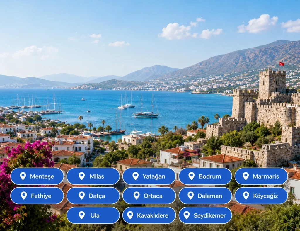 Muğla Hizmet Bölgeleri Beyaz Sabun Temizlik Hizmetleri